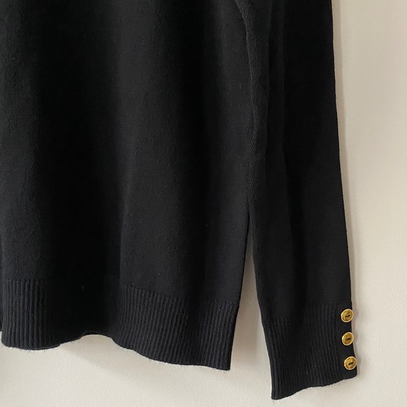 Joseph A. Black Turtleneck Petite Small NWT - Picture 2 of 9